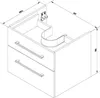 FACKELMANN Waschtischunterschrank Oxford / Badschrank mit Produktbild-Vorschau 6