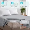 EllaTex Renforcé Bettlaken ohne Gummizug 160x200 Baumwolle Produktbild-Vorschau 3