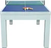 Weißer Klapptisch - Billard und Tischtennis - L.182 x B.102 Produktbild-Vorschau 7