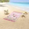 Beach towel Good Morning 75x150 cm - llama with cacti Produktbild-Vorschau 2