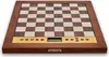 A digital chess board with a wooden frame and a control panel. Podgląd zdjęcia produktu