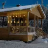 ECD Germany LED Lichtervorhang 2,2m mit 138 LEDs Warmweiß Produktbild-Vorschau 11