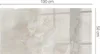 Marble Texture Pattern- Szklany blat kuchenny - Szklany Podgląd zdjęcia produktu 4