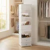 Relaxdays Schuhregal 10 Ebenen, Schuhschrank groß, Produktbild-Vorschau 3