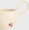 HOMLA ISERNIA Tasse mit Untertasse im Kirschdesign 0,2 l Produktbild-Vorschau 5