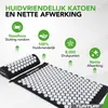 Tunturi Spijkermat met kussen - Acupressuur - Meditatie Mat Productafbeelding-voorbeeld 5