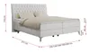 Boxspringbett 160x200 mit 2 Bettkästen Matratze und Topper, Produktbild-Vorschau 6