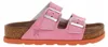 Rieker FSK Damen Pantoletten Hausschuhe rosa/orange 39 Produktbild-Vorschau 1
