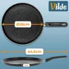 Crêpière antiadhésive en granit de 28 cm, compatible avec Voir les images du produit 5