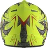 Crosshelm Helm Kinderhelm Motorradhelm Motocross Mejia Gelb Produktbild-Vorschau 5