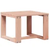 A simple wooden side table or stool. Produktbild-Vorschau