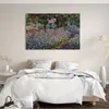 Leinwandbild (80x60cm): Claude Monet - Des Künstlers Garten Produktbild-Vorschau 6