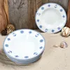 Ahoi 6er Set maritime Suppenteller tiefe Teller Porzellan 6 Produktbild-Vorschau 2