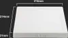 LED Solution Bílý přisazený LED panel hranatý 220 x 220mm Náhled obrázku produktu 3