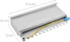 kwmobile 12 Port Patchpanel Cat6 Verteiler - Verteilerfeld Produktbild-Vorschau 3