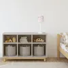 Relaxdays Nachttischlampe Kinder, Herzen, Stoff Produktbild-Vorschau 2