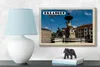 Holzschild Städte Erlangen Paulibrunnen Architektur 18x12 Produktbild-Vorschau 4
