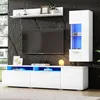 Merax TV-Wohnwand Set 3-teilig mit LED-Beleuchtung, Produktbild-Vorschau 12
