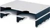 styro Aufbaueinheit styrodoc duo 4 Fächer schwarz/grau Produktbild-Vorschau 1