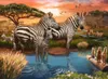 Zebras am Wasserloch Ravensburger 12000365 Produktbild-Vorschau 2