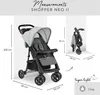 Passeggino Hauck Shopper Neo II con cestino XXL Anteprima dell’immagine prodotto 5