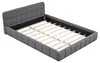 INONEFT Gestoffeerd tweepersoonsbed 140x200cm, laag bed met Productafbeelding-voorbeeld 9