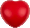 A red heart-shaped stress ball on a white background. Produktbild-Vorschau
