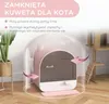 Kuweta dla kota PawHut z pokrywką Kuweta dla kota z Podgląd zdjęcia produktu 4