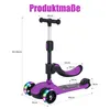 BremToy Kinderroller mit abnehmbarem Sitz, stufenloser Produktbild-Vorschau 2