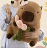 Maskottchen Plüsch Capybara 3In1 Grosses Kuscheltier Kissen Produktbild-Vorschau 6