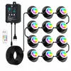 12er RGB Bodenstrahler Außen mit 14 Farben, 5 Produktbild-Vorschau 1
