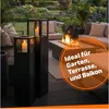 Bentson Windlichtsäule Windlichtsäule 2er Set, 75cm + 95cm Produktbild-Vorschau 3