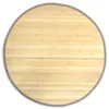 Homestyle4u Bambusmatte Natur 120cm rund Bambusteppich Produktbild-Vorschau 4