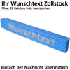 TE-Trend 2m Zollstock Gravur Meterstab Metermaß Produktbild-Vorschau 3