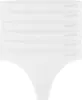 Yenita® 6er Pack Seamless Basic String S/M weiss Produktbild-Vorschau 1