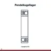 Pendelkugellager 2209 -TV ID 45mm AD 85mm Breite23mm NKE Produktbild-Vorschau 4