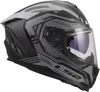 LS2 FF817 CHALLENGER II DRAVIX Integralhelm M in grau Produktbild-Vorschau 4