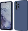 A product image showing a phone case in lavender blue, displayed from the front and back. Produktbild-Vorschau