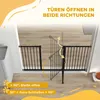 PawHut Türschutzgitter Hunde, Treppenschutzgitter, Produktbild-Vorschau 5