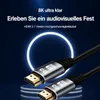 HDMI 2.1 Kabel 8K@60Hz (Ultra HD) 48Gbps (HDR/eARC/VRR/QMS) Produktbild-Vorschau 3
