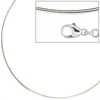 1,2mm Halsreif Reif Omegakette Kette Collier 925 Silber Produktbild-Vorschau 2