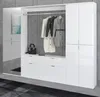 Garderobe SystemX in weiß Hochglanz Garderoben- und Produktbild-Vorschau 1