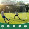 Fußballtor mit stabilem Metallrahmen und PE-Netz 300x204 cm Produktbild-Vorschau 5