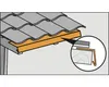 Illustration showing the installation of a roof flashing detail. Náhled obrázku produktu
