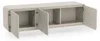 Selsey Lummo - Mobile TV sospeso a 3 ante, color cashmere, Anteprima dell’immagine prodotto 4