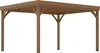 Outsunny Gartenpergola 4 x 3 m, traditionelle freistehende Produktbild-Vorschau 1
