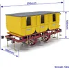 OcCre 56001 Vagóny Eagle (3 modely) stavebnica Náhľad obrázku produktu 8