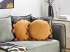 BELIANI Zestaw 2 poduszek pomarańczowy bawełniane 45 cm Podgląd zdjęcia produktu 2