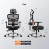 A size chart for an ergonomic office chair, showing dimensions and capacity information. Náhľad obrázku produktu