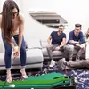 Clanmacy Golf Puttingmatte, Indoor 2.5*0.3m Stableford Golf Produktbild-Vorschau 4